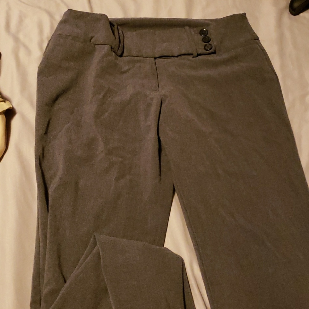 Woman Gray slacks mymichelle